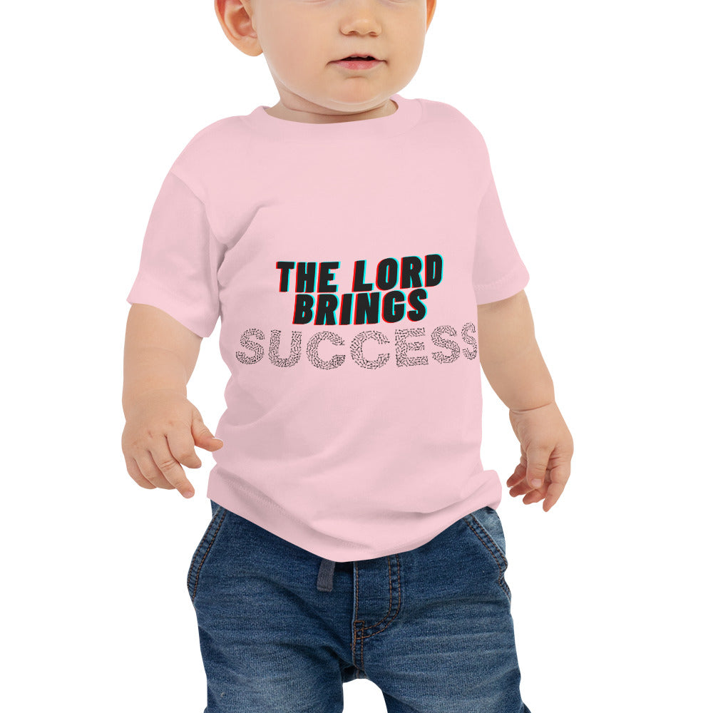 The lord Brings Success Baby Jersey Short Sleeve Tee