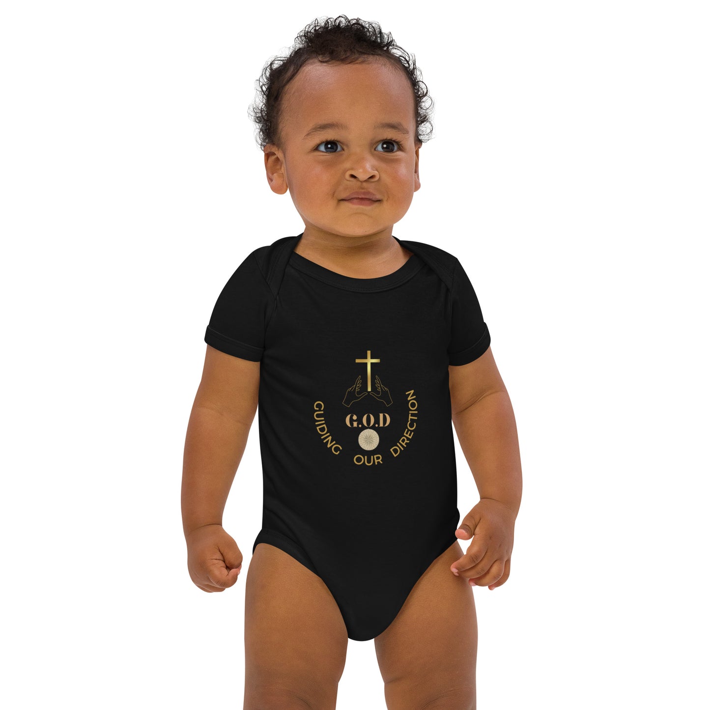 F.I.F(G.O.D Guiding Our Direction Organic cotton baby bodysuit