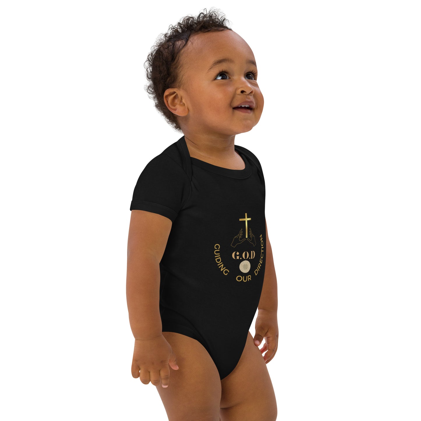 F.I.F(G.O.D Guiding Our Direction Organic cotton baby bodysuit