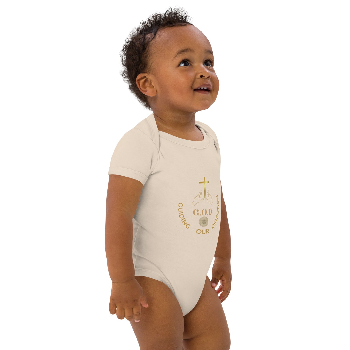 F.I.F(G.O.D Guiding Our Direction Organic cotton baby bodysuit