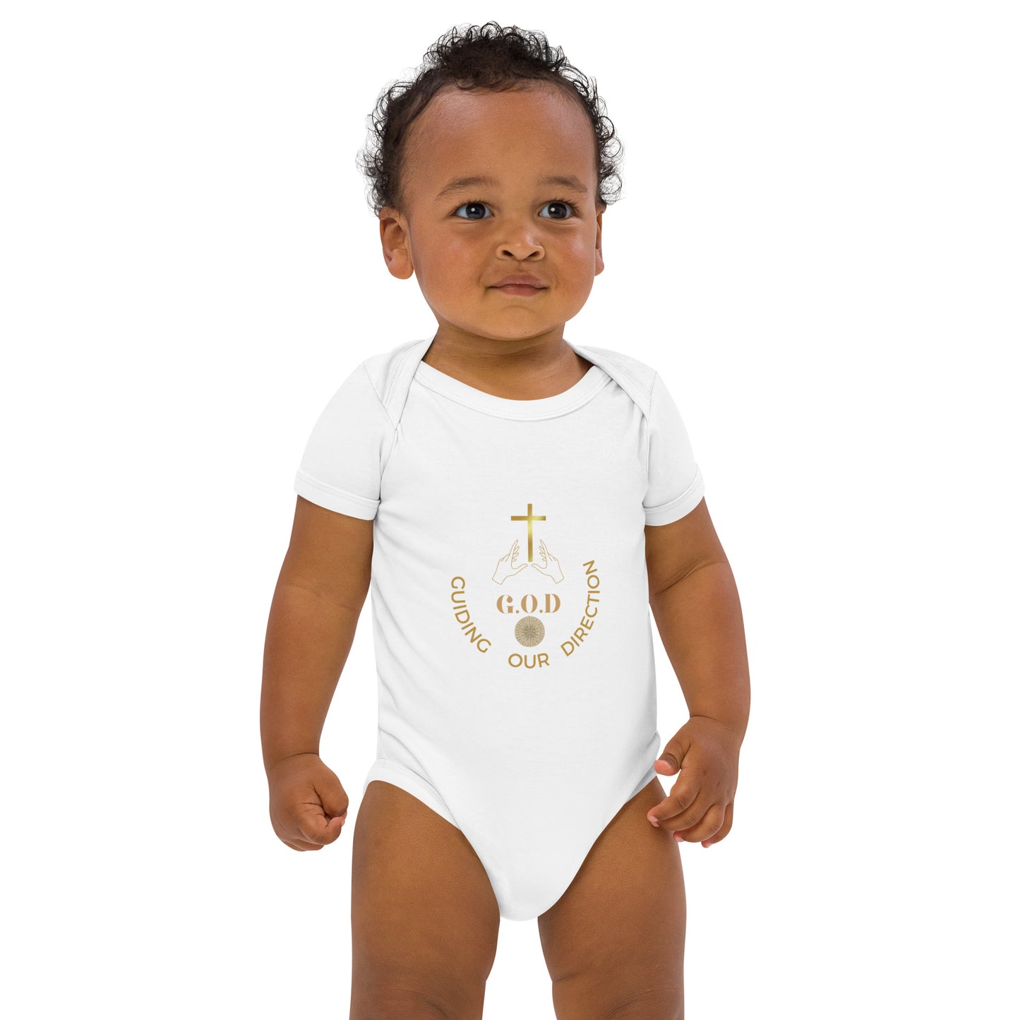 F.I.F(G.O.D Guiding Our Direction Organic cotton baby bodysuit