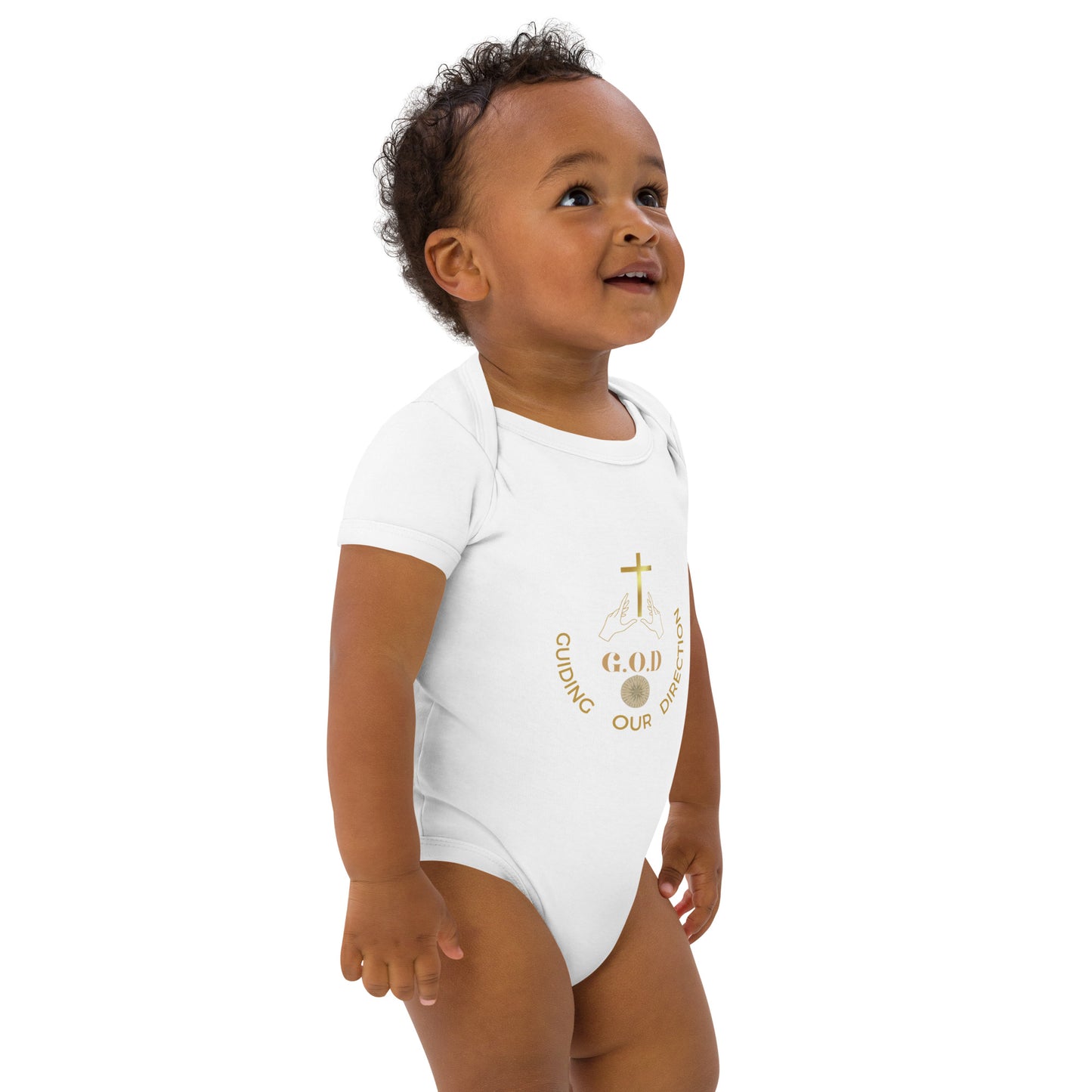 F.I.F(G.O.D Guiding Our Direction Organic cotton baby bodysuit