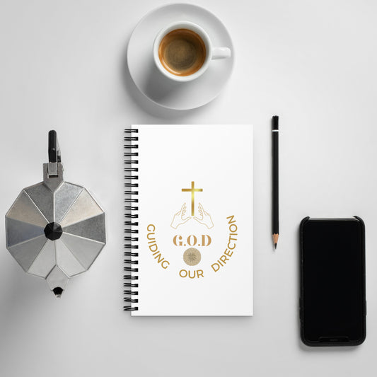 F.I.F(G.O.D Guiding Our Direction Spiral notebook