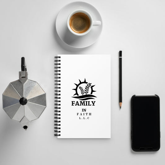 Family IN FAITH Spiral notebook