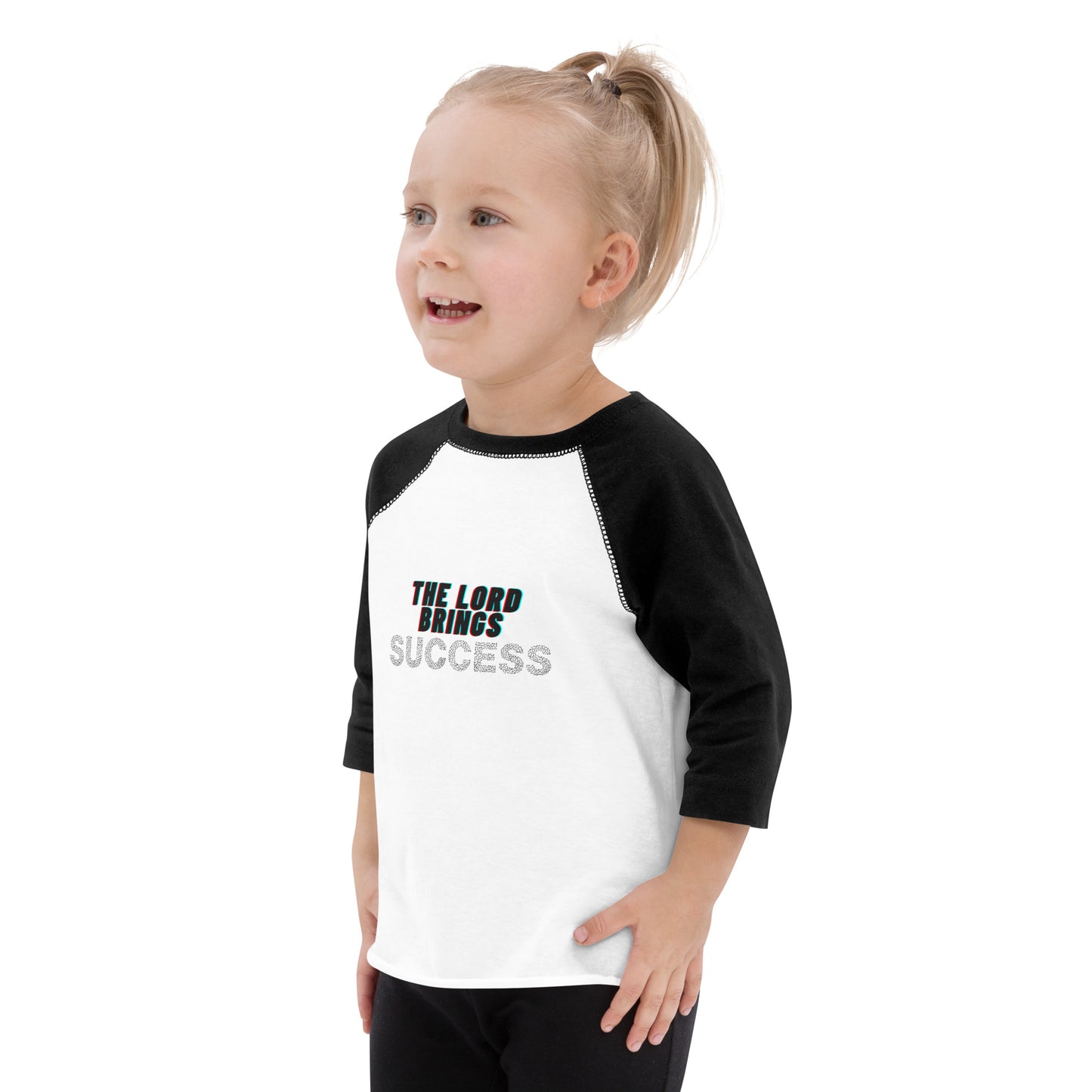 The Lord Brings Toddler baseball shirt