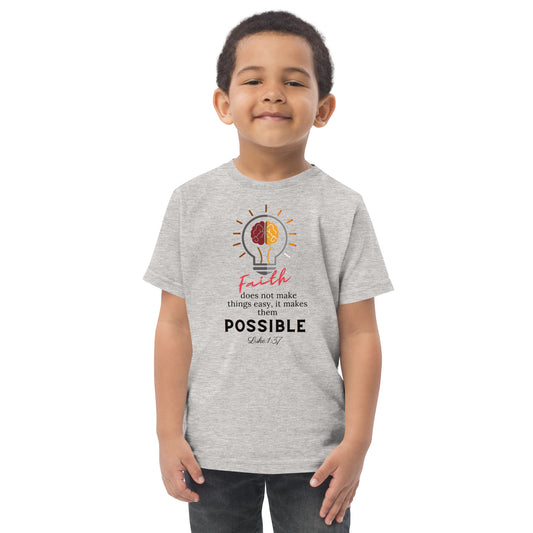 Faith Toddler jersey t-shirt